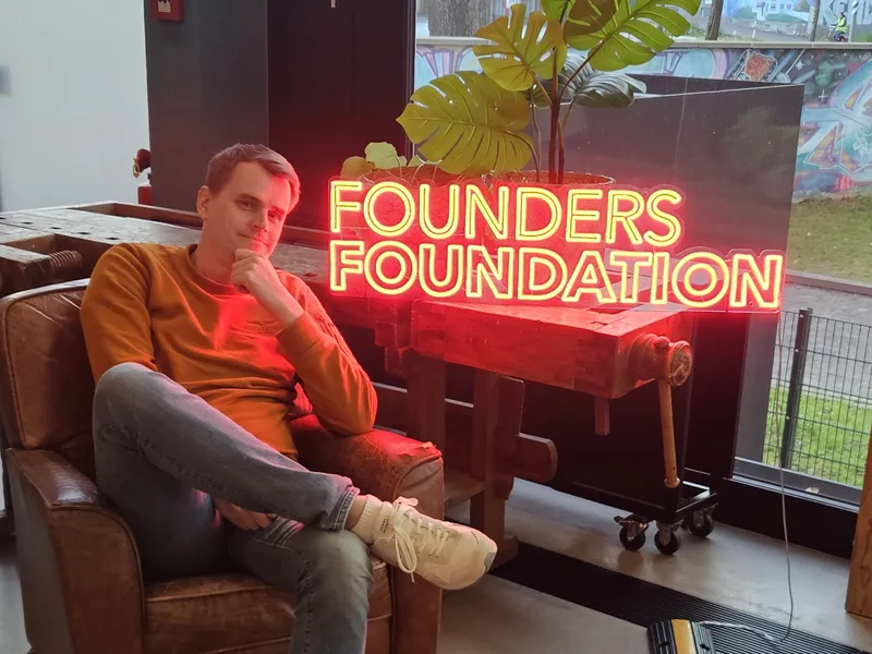 Martin Kleine in der Startup School der Founders Foundation Bielefeld